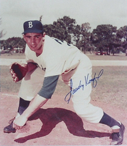 Sandy Koufax, courtesy All American Sports Collectibles
